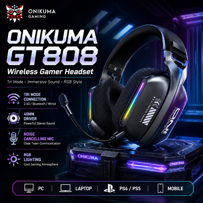 Pc Gaming Gigabyte - Fone de ouvido sem fio para