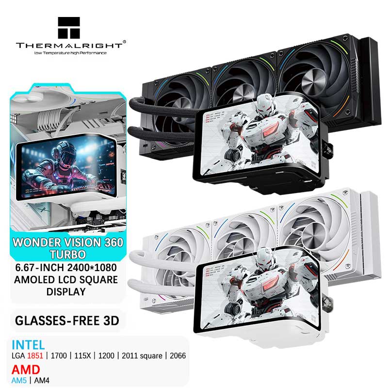 Pc Gaming Water Cooling - Thermalright maravilha visão 360 turbo tudo-em-um