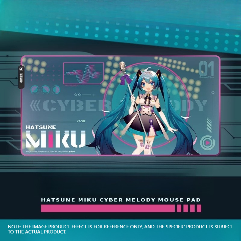 Pc Gaming Hatsune Miku - Tapete de jogos iluminado Hatsune Miku