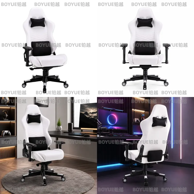 Pc Gaming Chair - Cadeira de Jogos Premium Reclinável Ergonômica