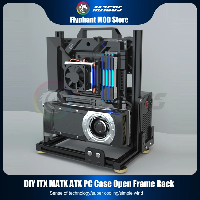 Pc Gaming Water Cooling - Armário gamer diy, chassi itx matx