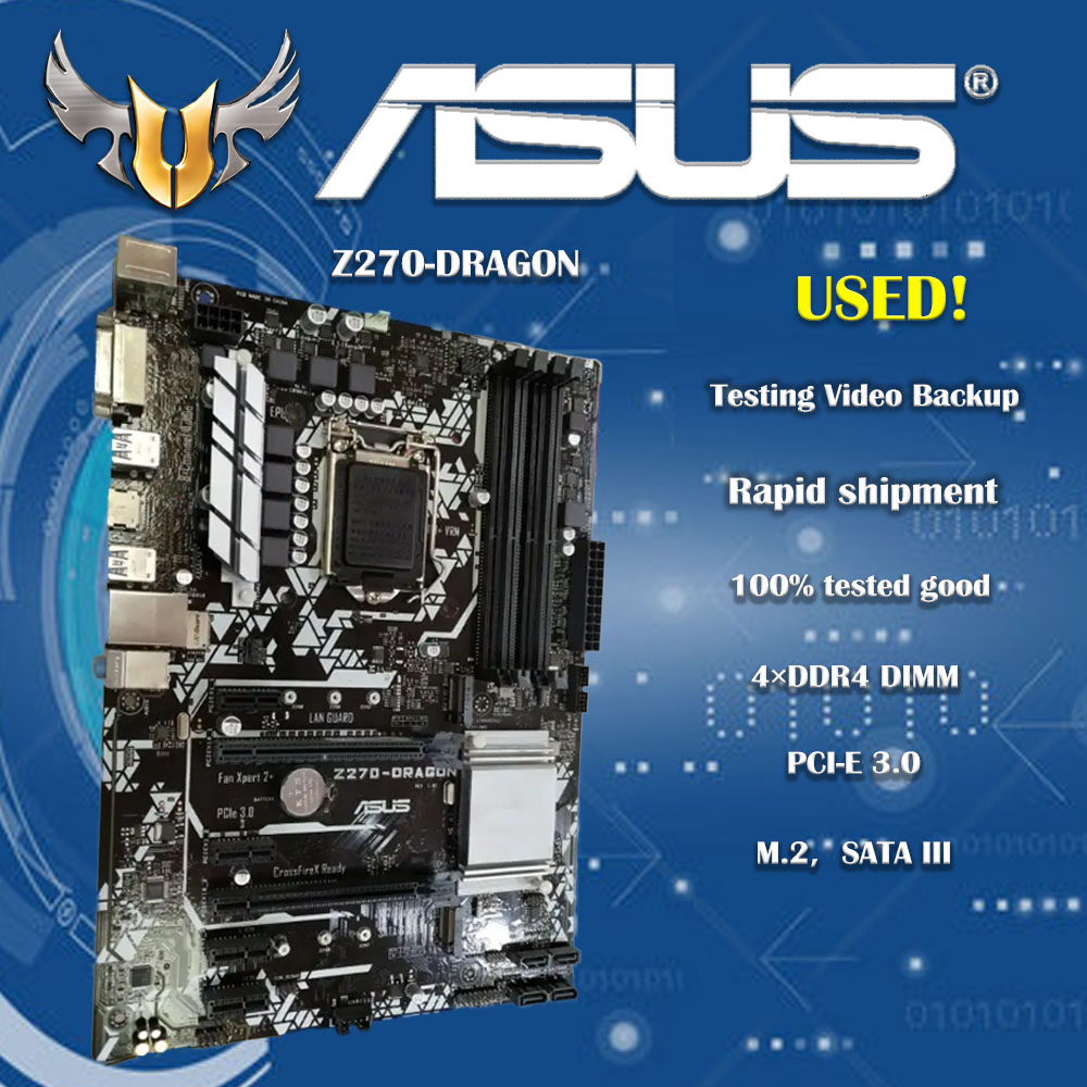 Pc Gaming I7 - Placa-mãe para Asus PRIME Z270-DRAGON Desktop