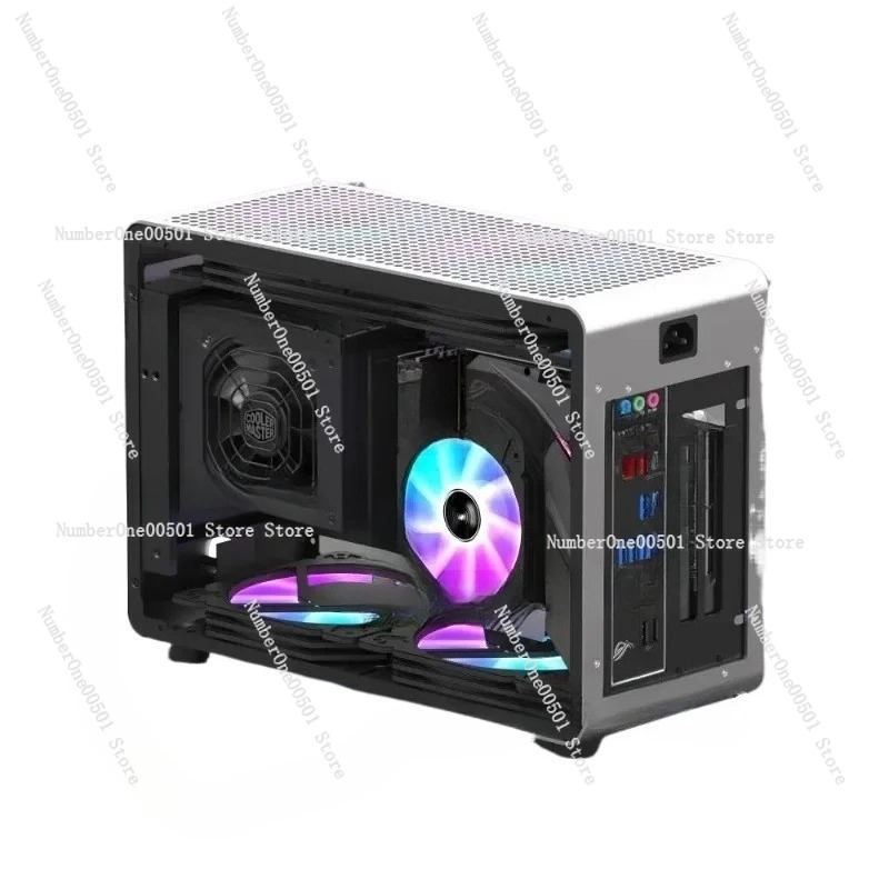 Pc Gaming Water Cooling - Gabinete de Alumínio A4 ITX com