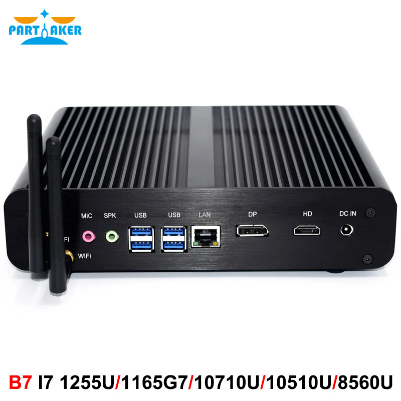 Pc Gaming I7 - Partaker 12a geração Alder Lake Fanless