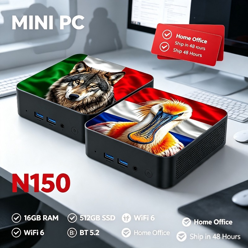 Pc Gaming Intel - Novo Mini PC Intel Core N150