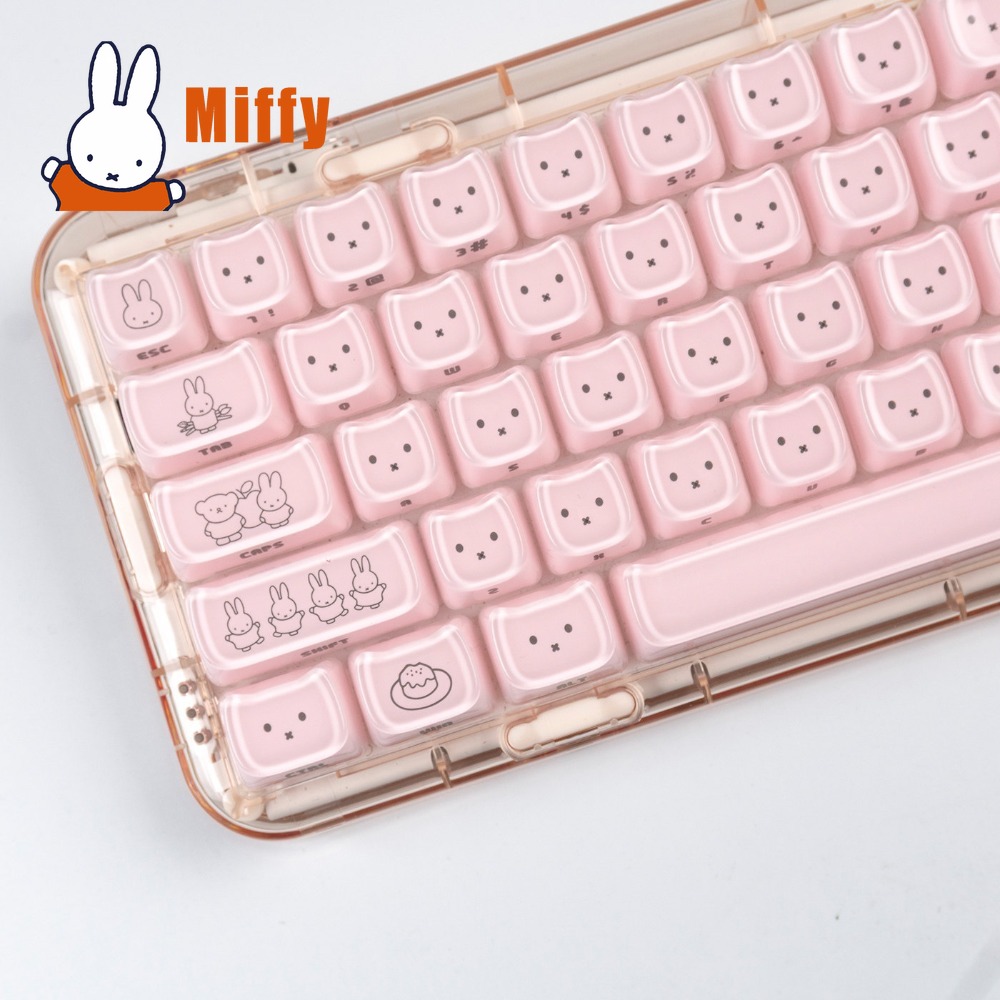 Teclas Kawaii Miffy: Keycaps d - Pc Gaming Simulator avaliação e preço