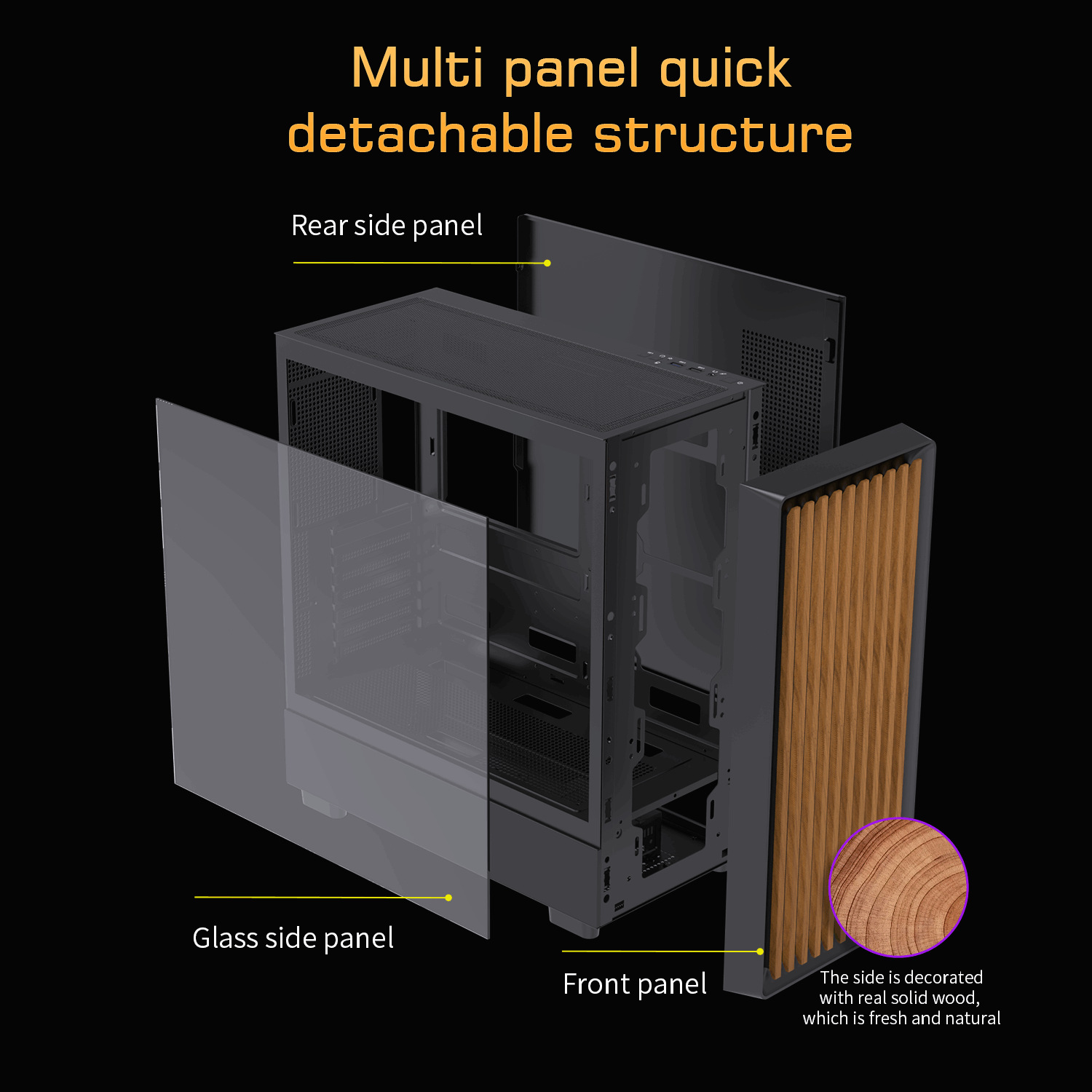 Gabinete de PC Gamer ATX Full- - Pc Gaming Water Cooling avaliação e preço