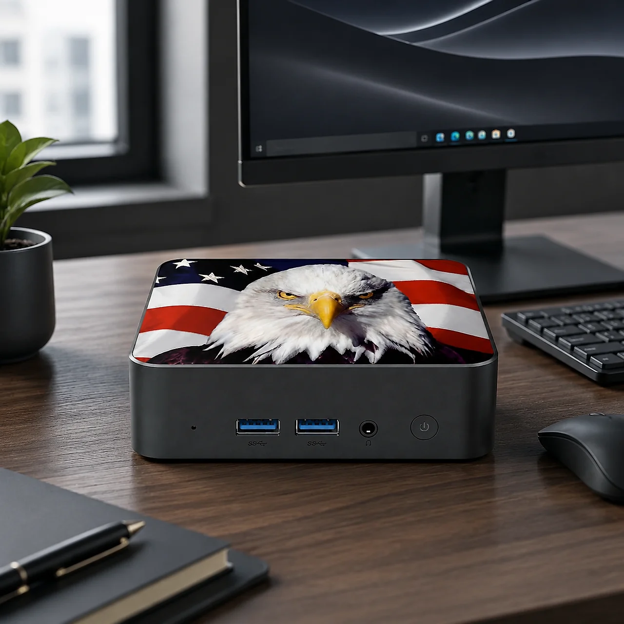 Mini PC Slim com Bandeira do C - Pc Gaming Intel avaliação e preço