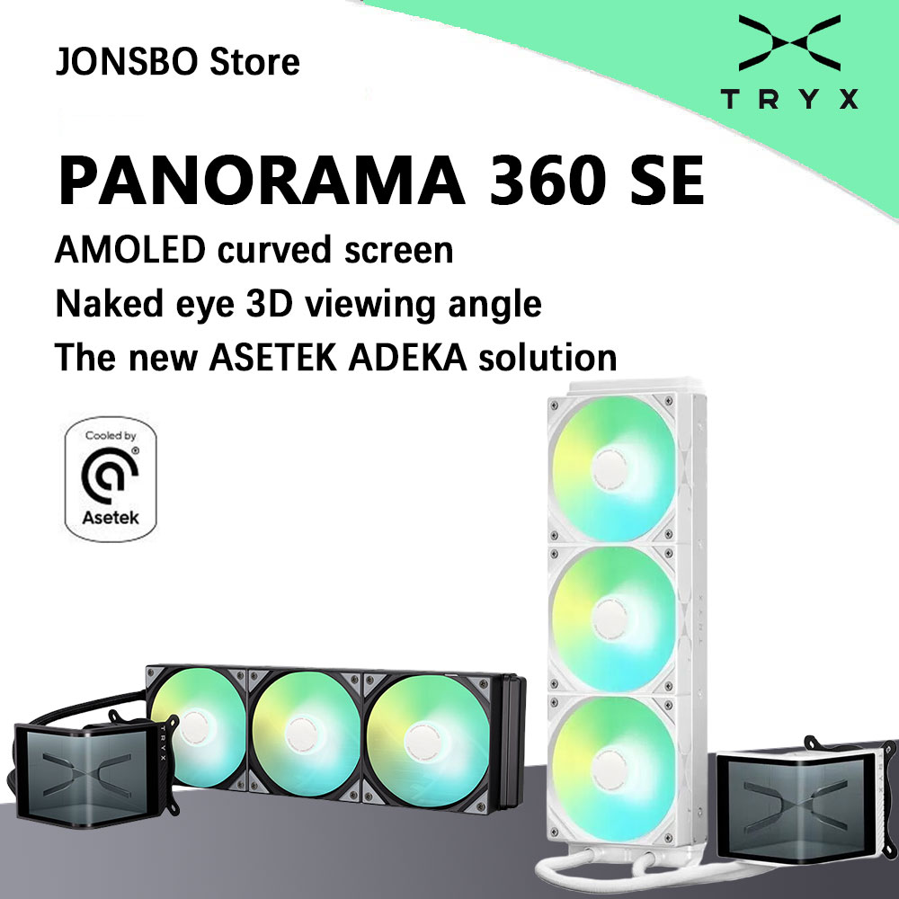 TRYX PANORAMA 360 SE 360MM All - Pc Gaming Water Cooling avaliação e preço