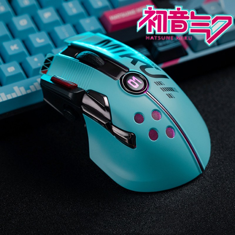 Hatsune Miku Wireless Gaming M - Pc Gaming Hatsune Miku avaliação e preço