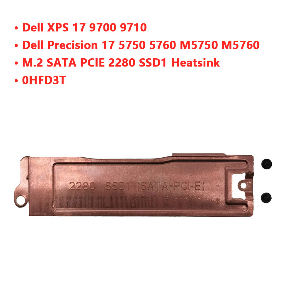 Para dell xps 17 9700 9710 pre - M.2 Ssd Heatsink avaliação e preço