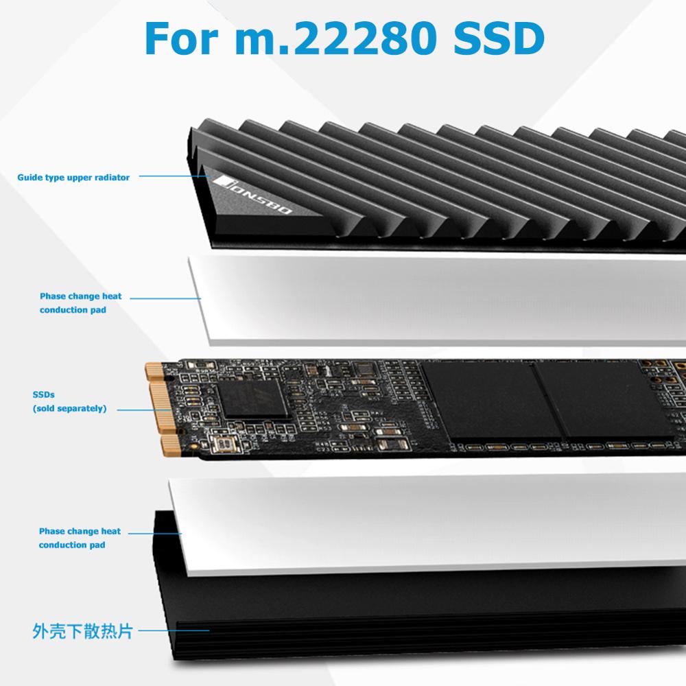 Dissipador de Calor de Alumíni - M.2 Ssd Heatsink avaliação e preço