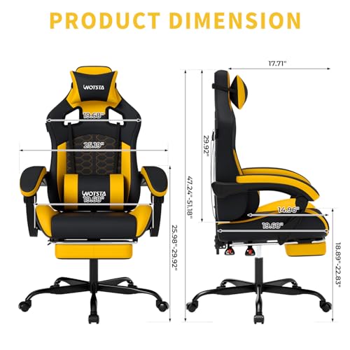 Cadeira Gamer com Massagem, Ca - Pc Gaming Chair avaliação e preço