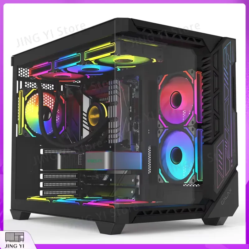 Gabinete Gamer RGB Mid Tower e - Pc Gaming Water Cooling avaliação e preço