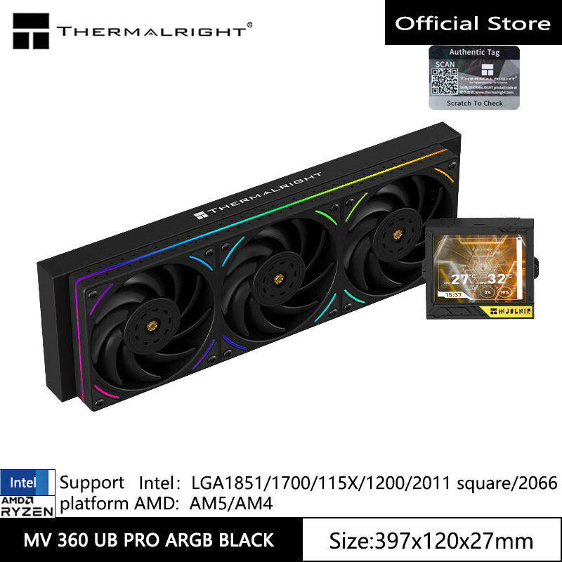 Thermalright Mjolnir VISION 36 - Pc Gaming Water Cooling avaliação e preço