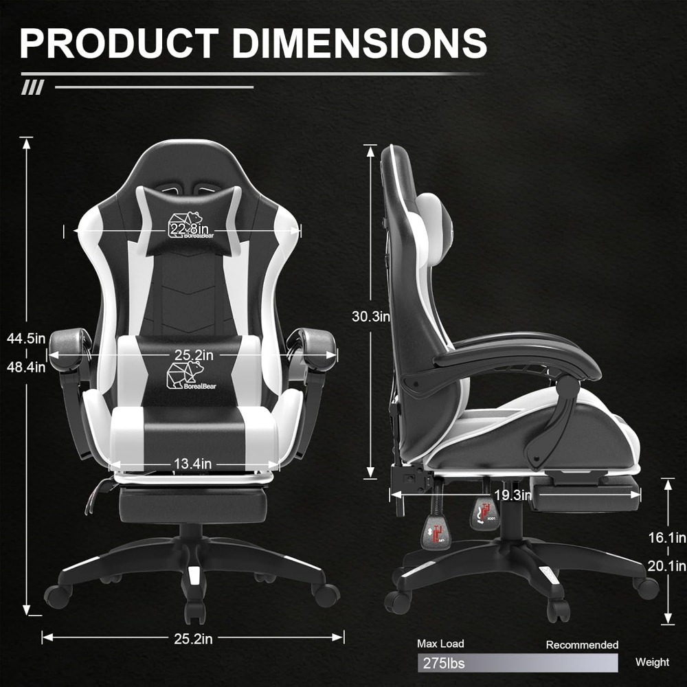 Cadeira para jogos de computad - Pc Gaming Chair avaliação e preço