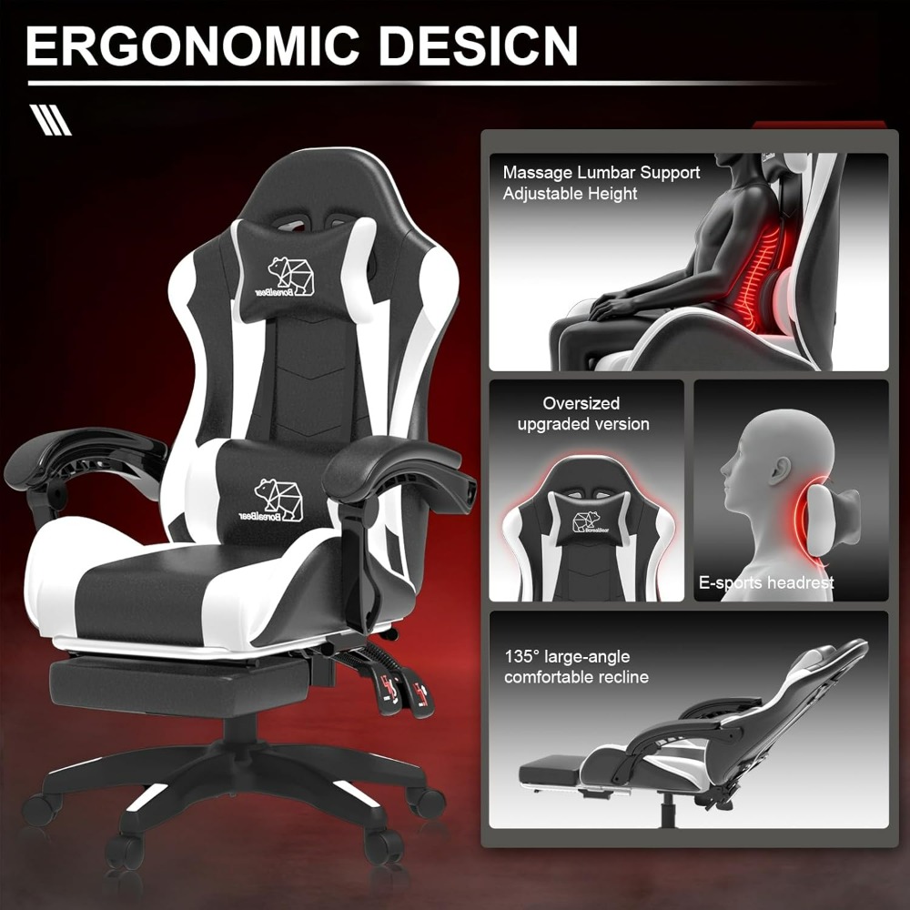 Cadeira para jogos de computad - Pc Gaming Chair avaliação e preço