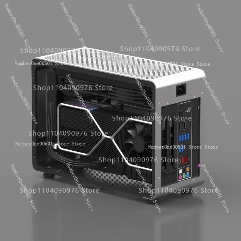 Gabinete de Alumínio A4 ITX co - Pc Gaming Water Cooling avaliação e preço