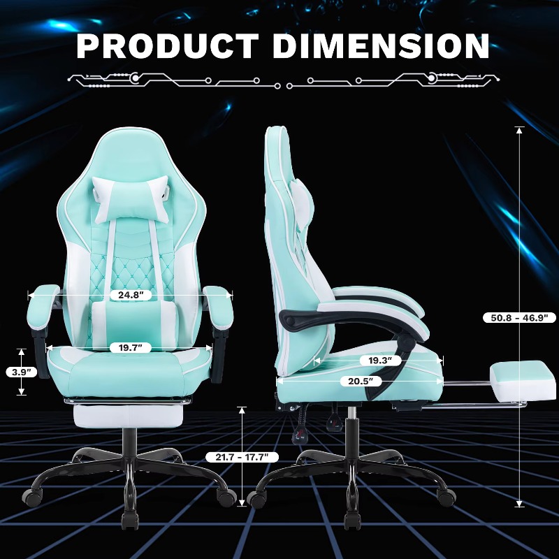 Cadeira Gamer com Massagem, Ca - Pc Gaming Chair avaliação e preço