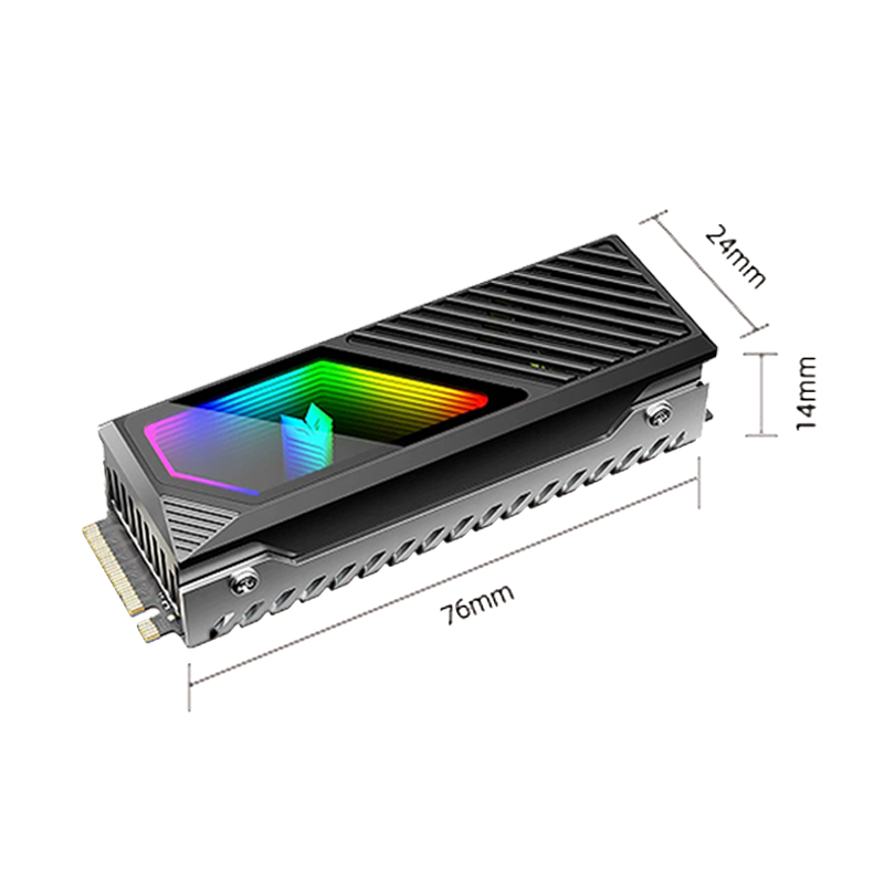 Cooler M2 para SSD NVMe 2280 e - M.2 Ssd Heatsink avaliação e preço