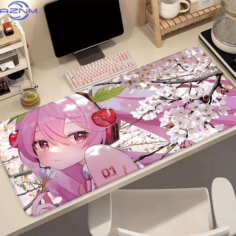 Mouse Pad Grande Kawaii Hatsun - Pc Gaming Hatsune Miku avaliação e preço