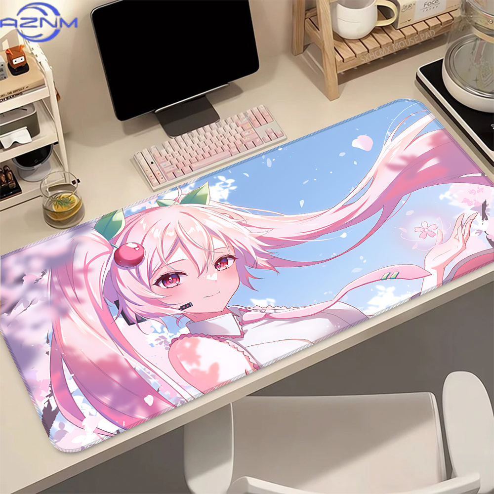 Mouse Pad Grande Kawaii Hatsun - Pc Gaming Hatsune Miku avaliação e preço