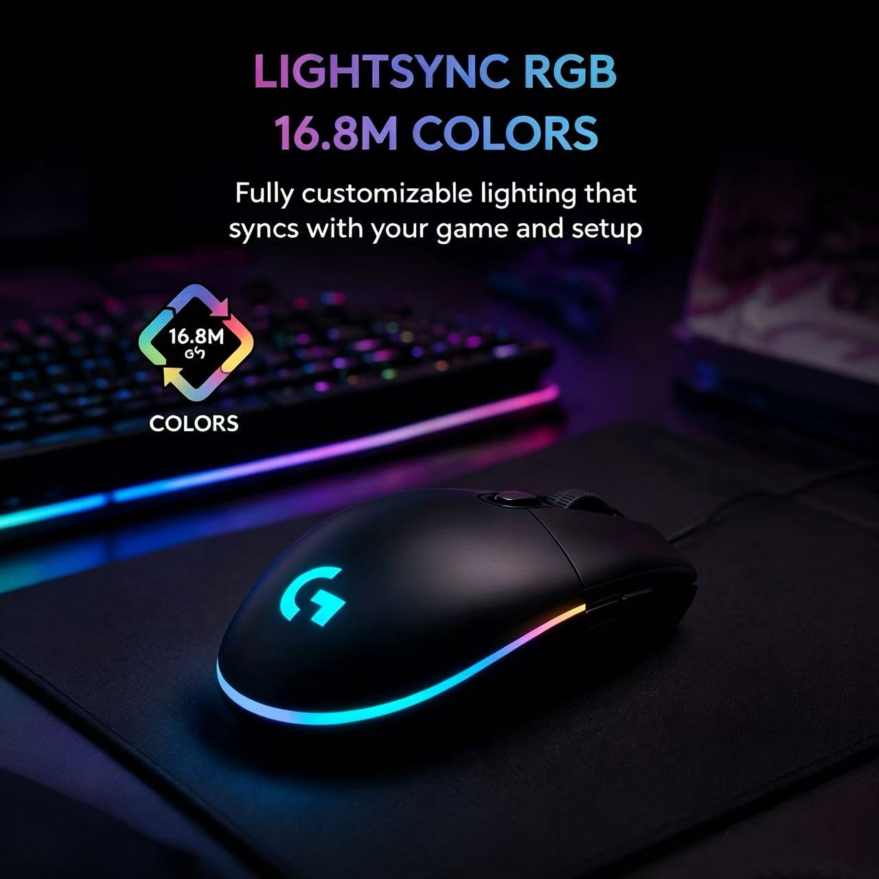 Mouse Gamer Com Fio Logitech G - Pc Gaming Cs2 avaliação e preço